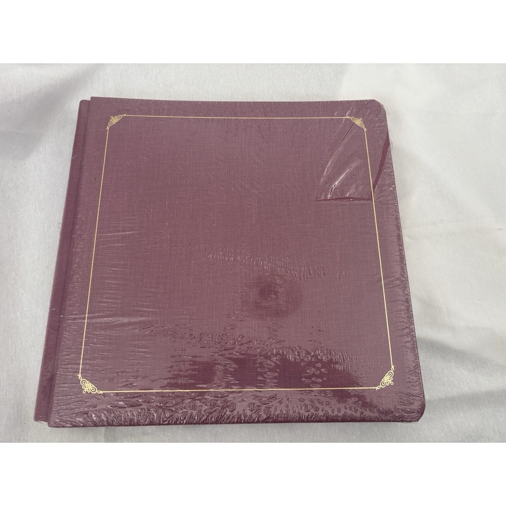 NEW Creative Memories Premiere 12x12 Mulberry Scrapbook with White Pages